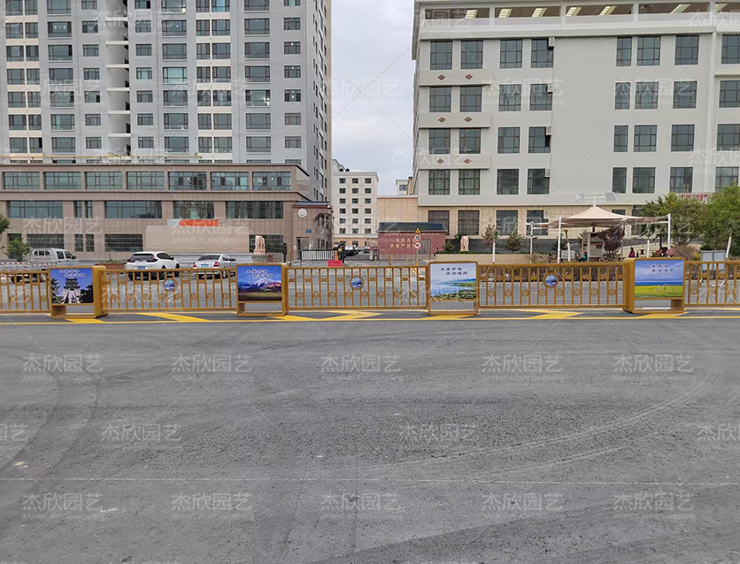 道路景觀花箱青海海南州案例