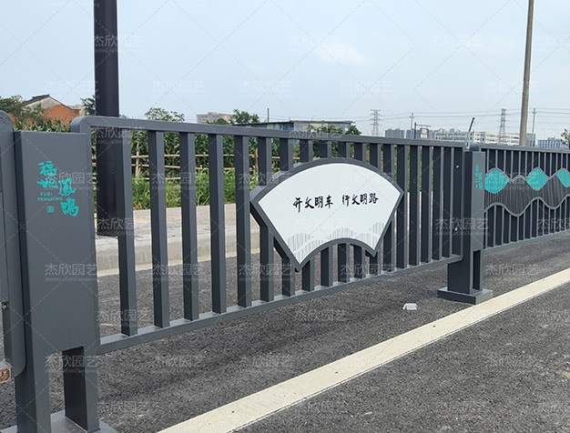 鳳鳴福地花箱護(hù)欄